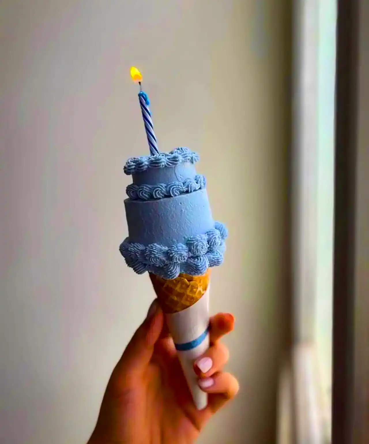 کیک بستنی تولد