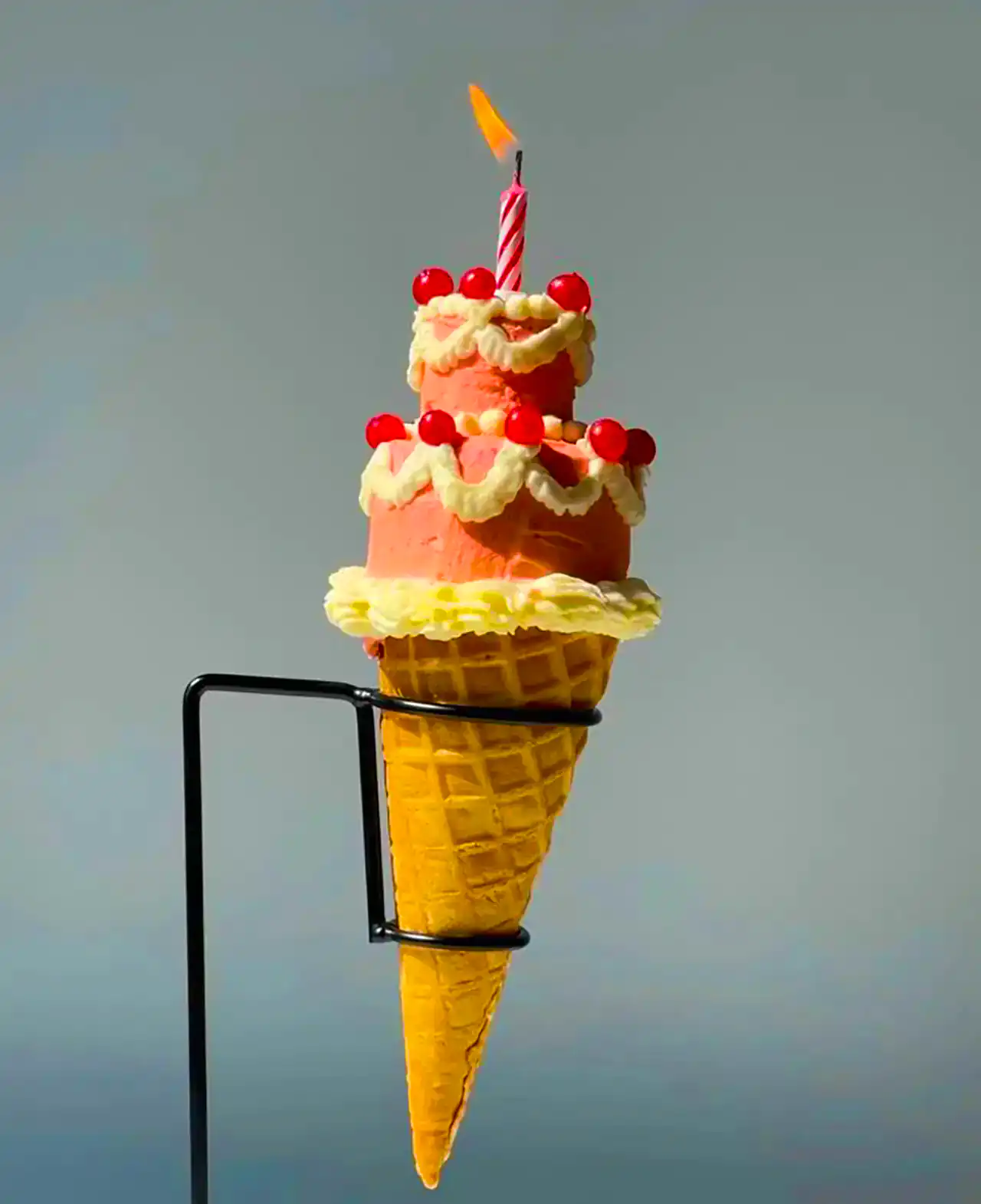 کیک بستنی تولد