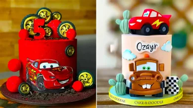 کیک تولد مک کویین