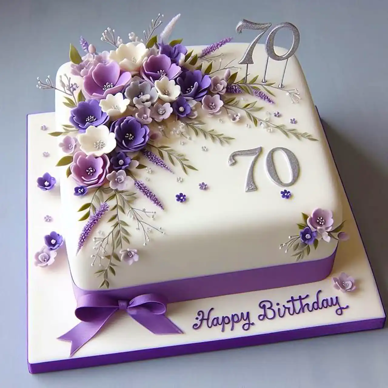 کیک تولد مستطیلی