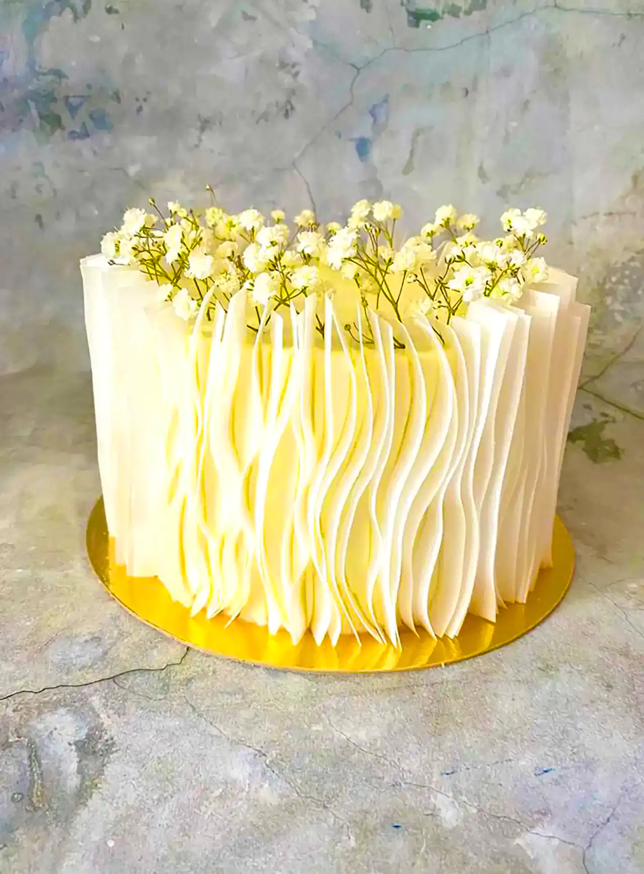 کیک ترند با ویفر پیپر