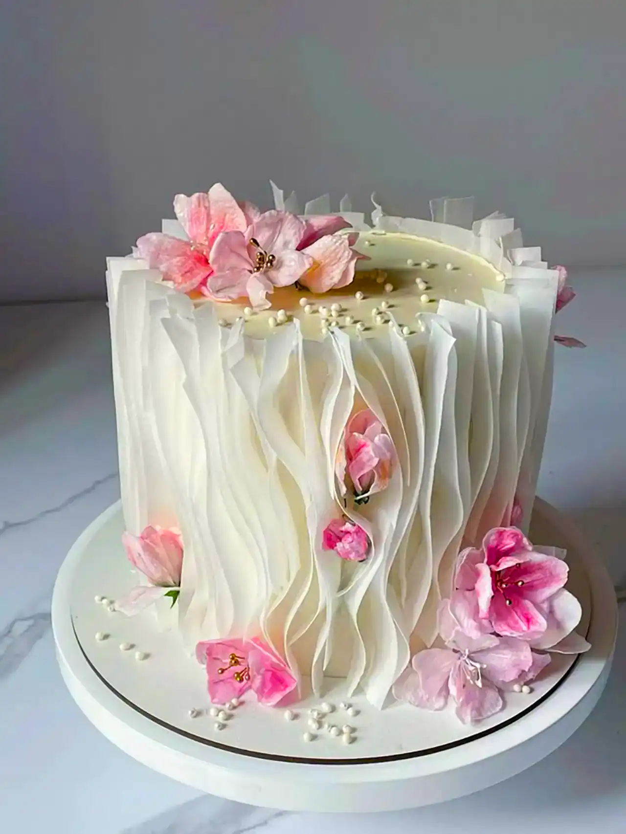 کیک ترند با ویفر پیپر