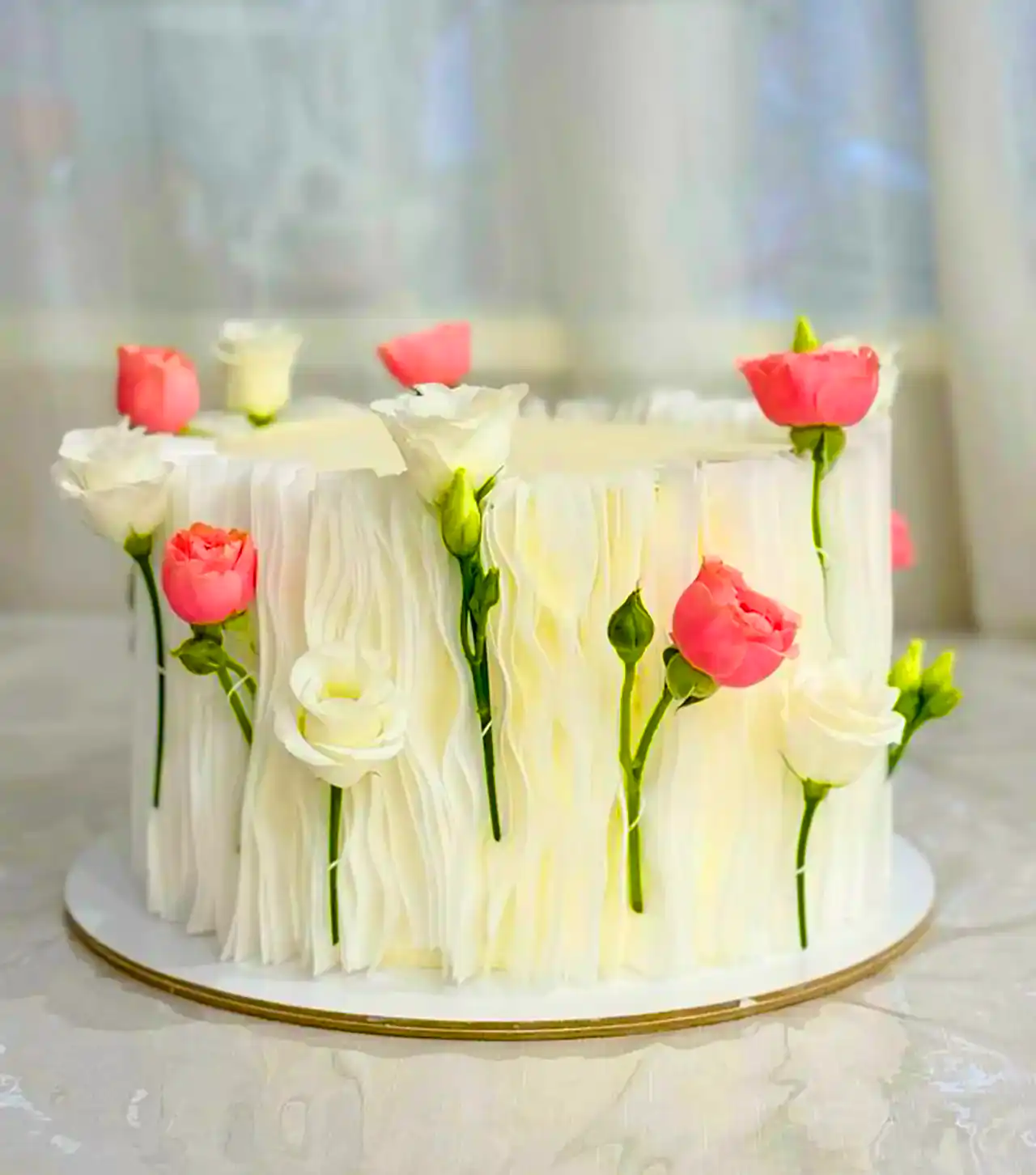 کیک ترند با ویفر پیپر