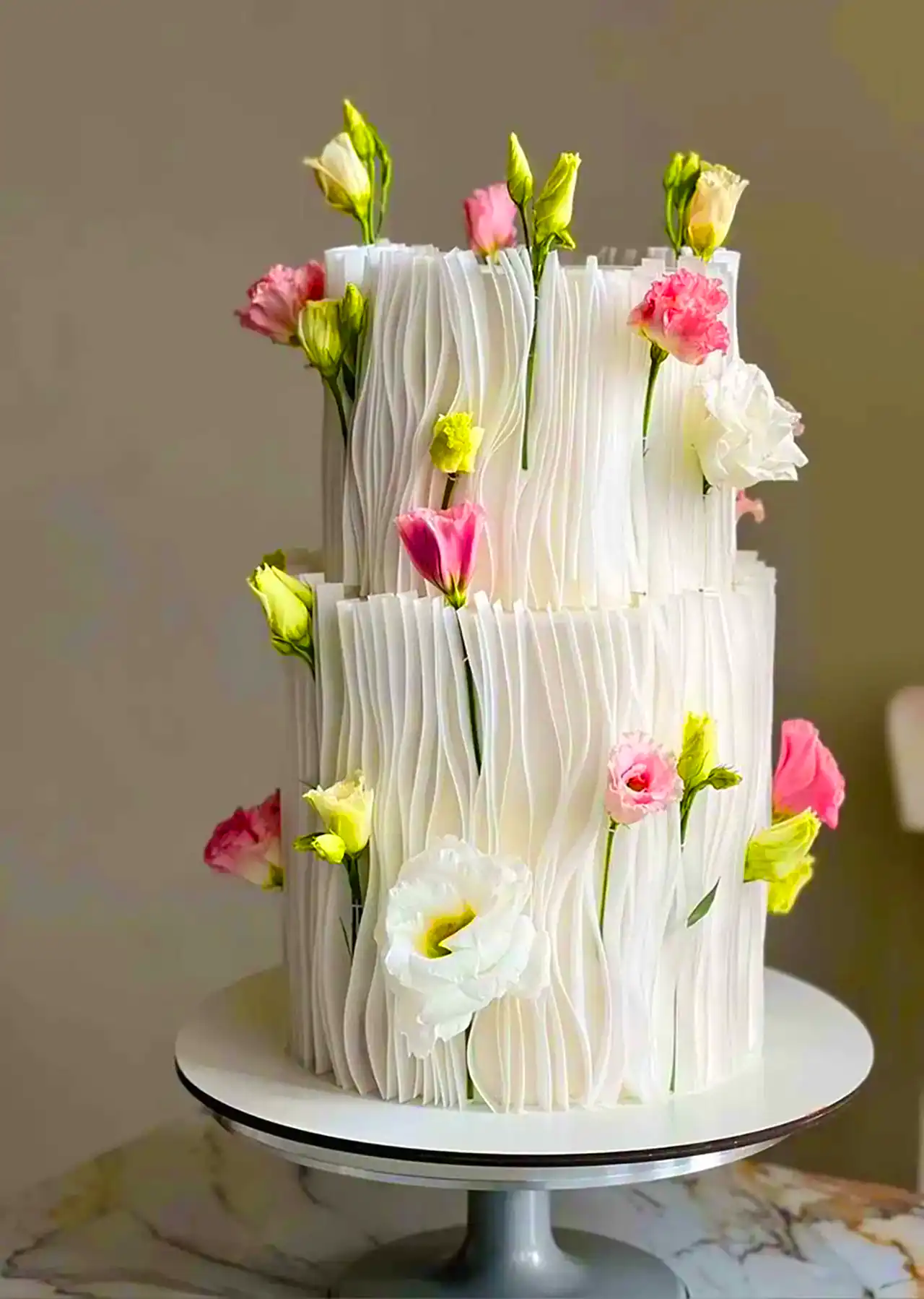 کیک ترند با ویفر پیپر