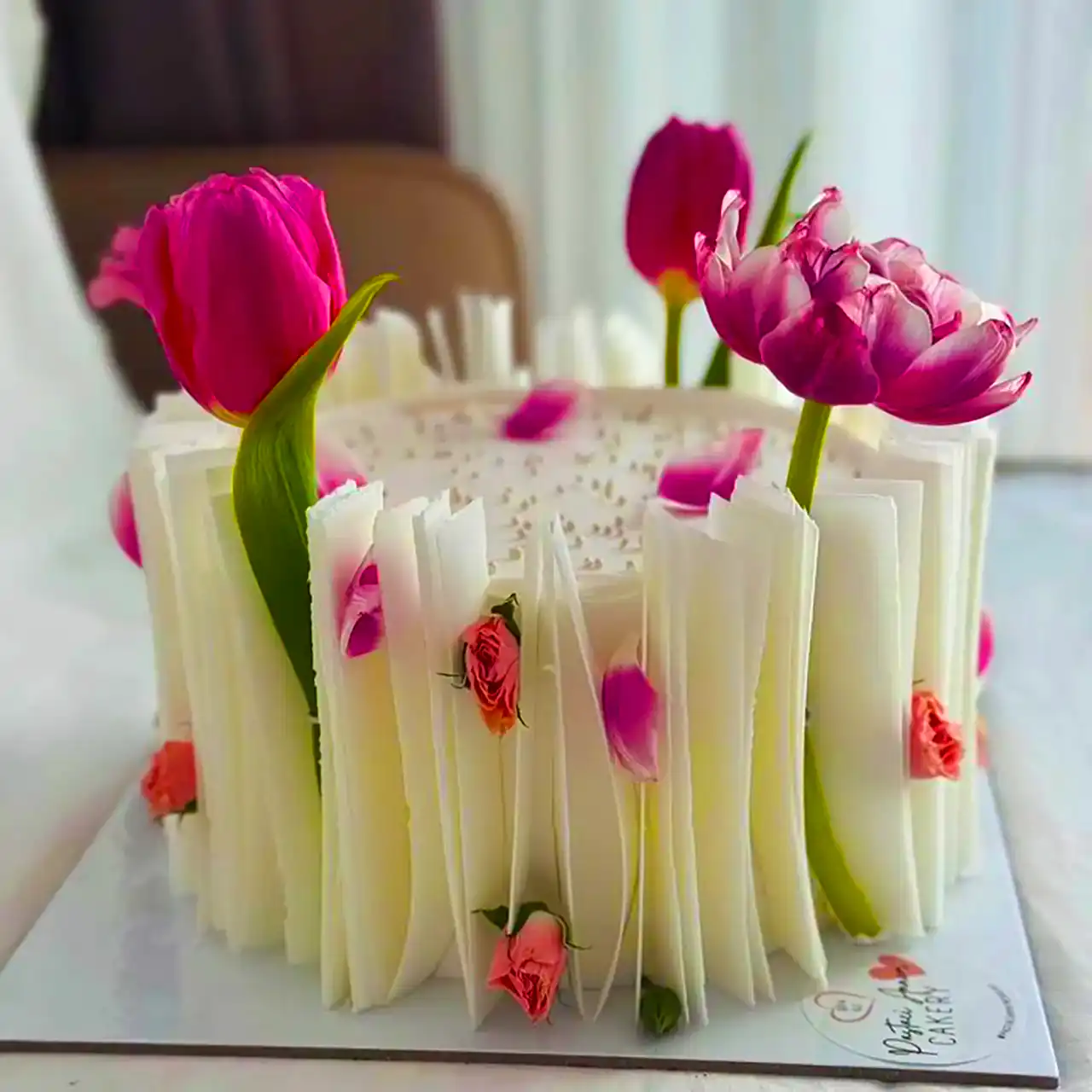 کیک ترند با ویفر پیپر