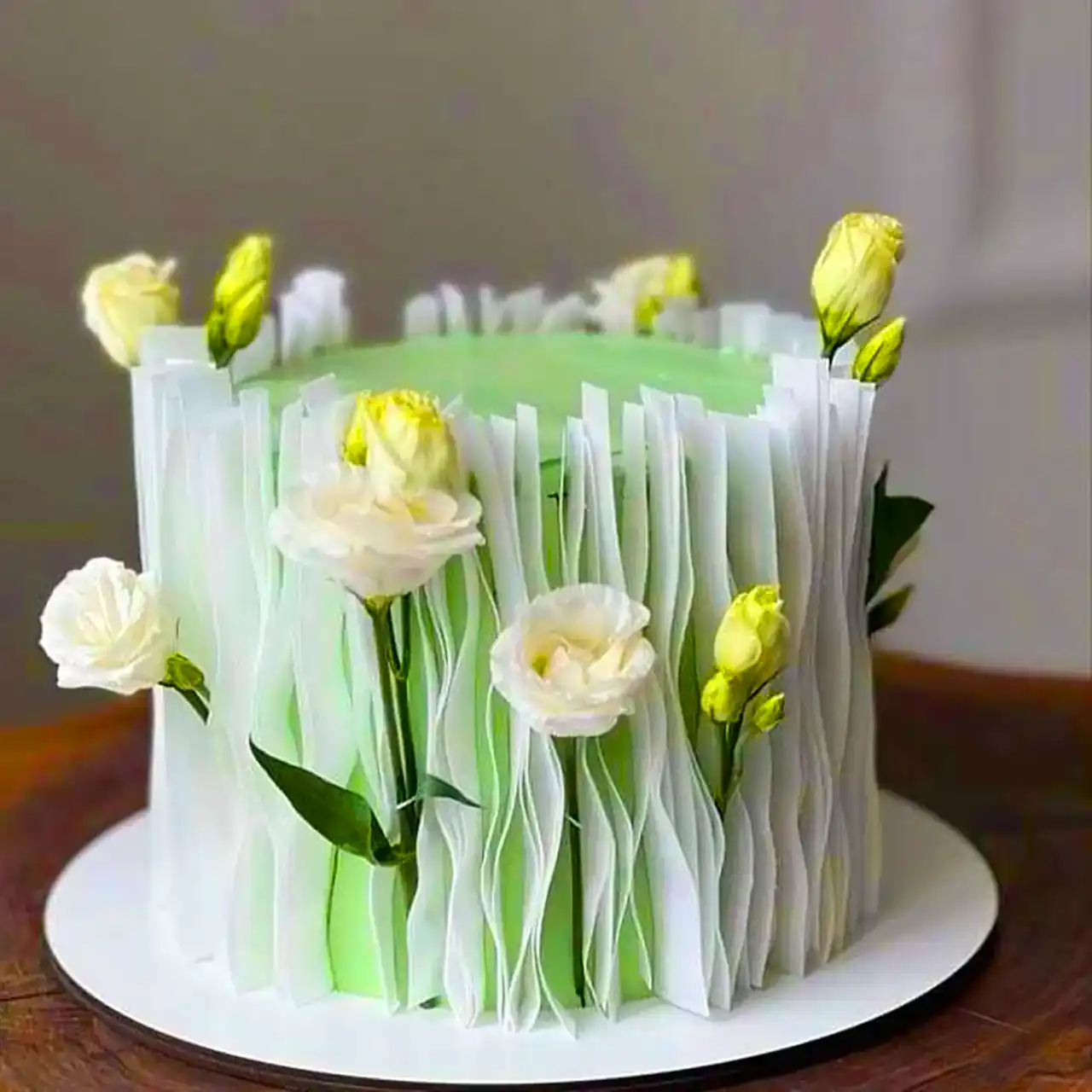 کیک ترند با ویفر پیپر