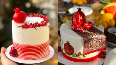 کیک یلدایی شیک