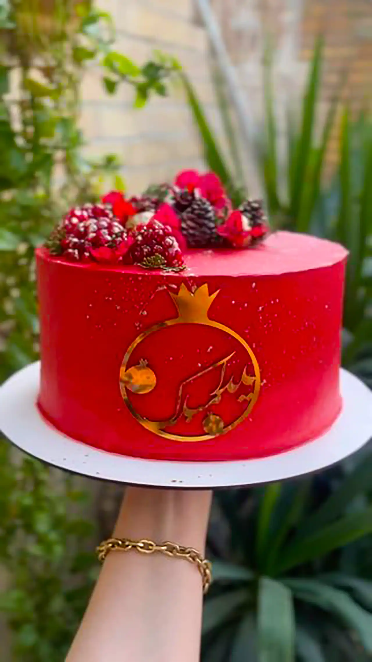 کیک یلدایی شیک