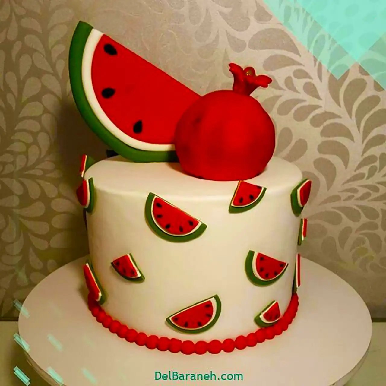 کیک یلدایی شیک