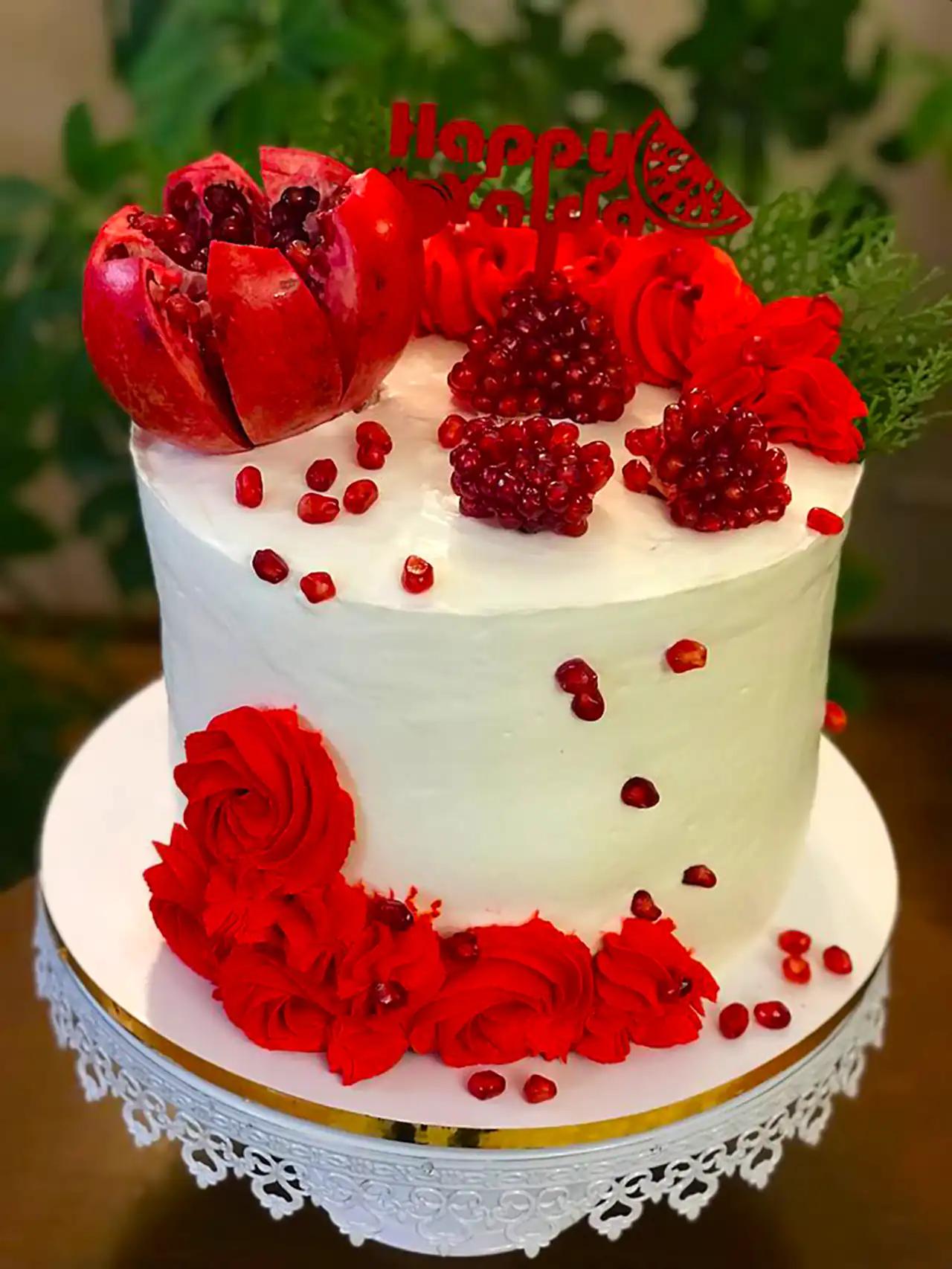 کیک یلدایی شیک