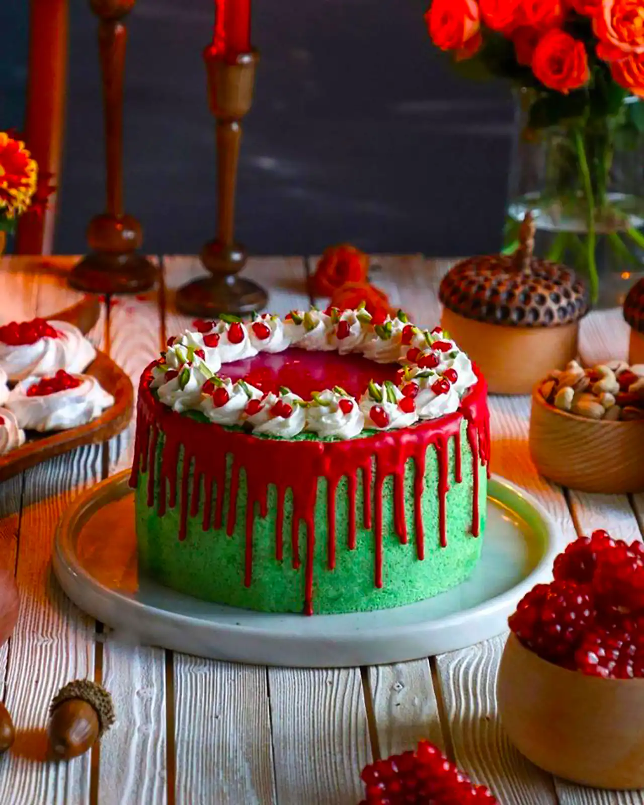 کیک یلدایی شیک