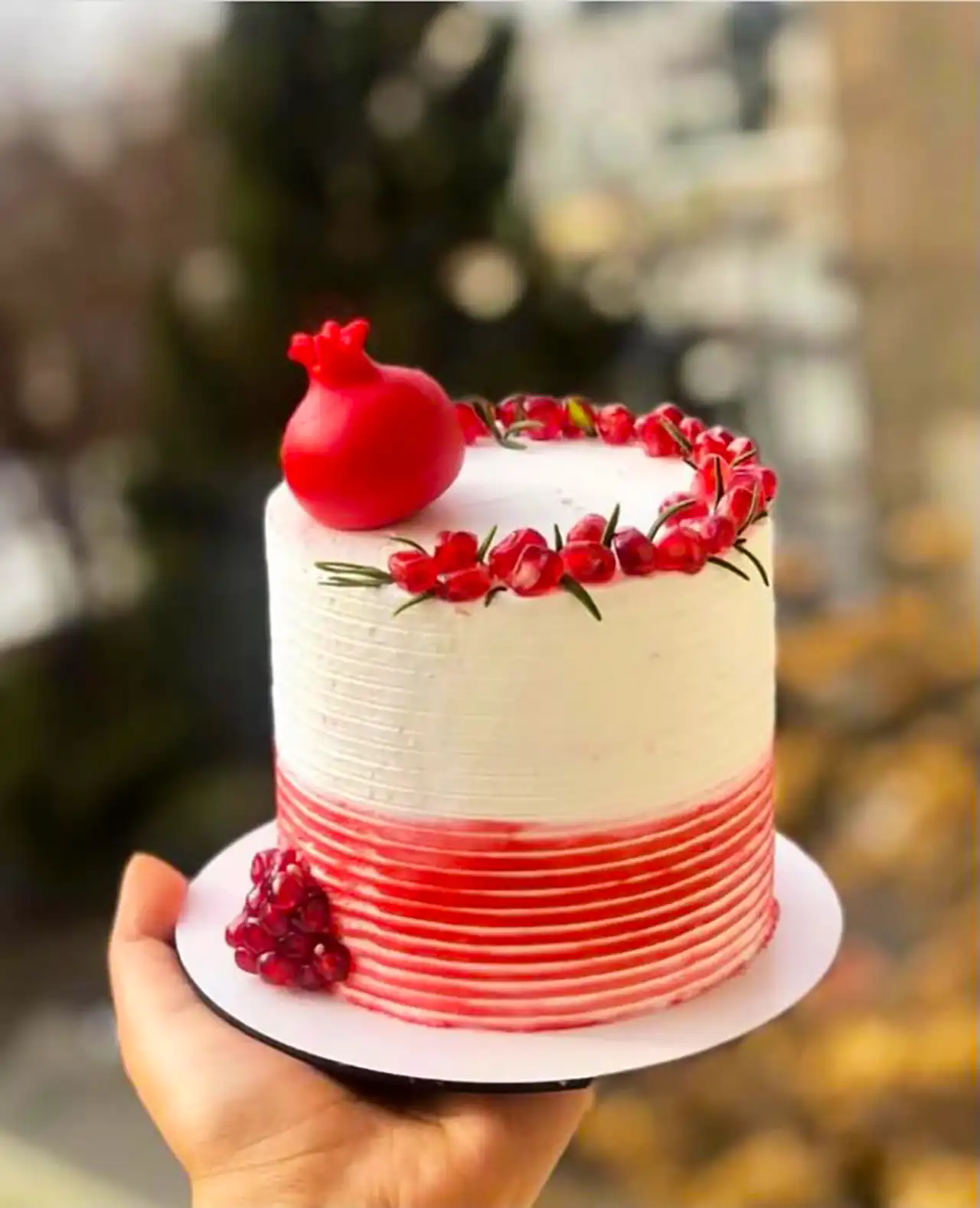 کیک یلدایی شیک