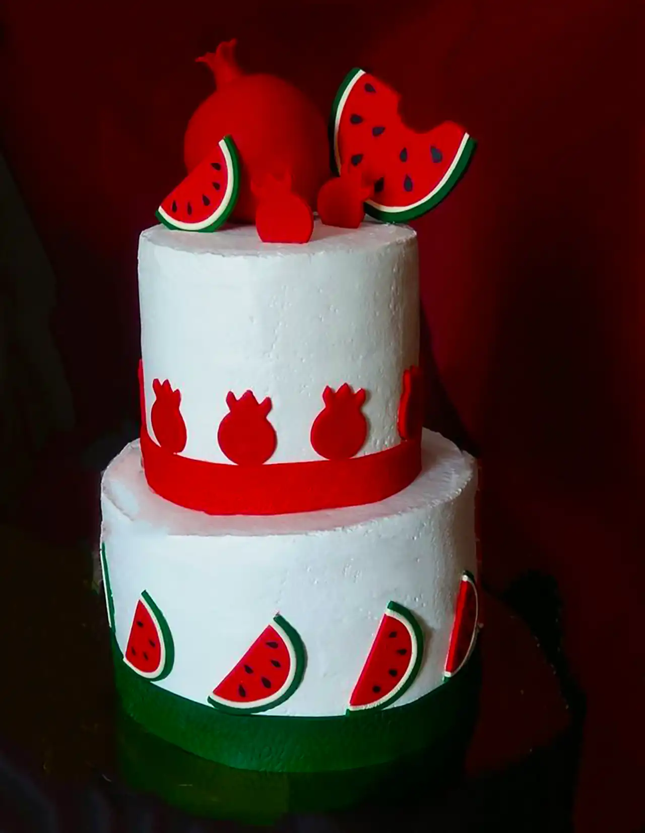 کیک یلدایی شیک