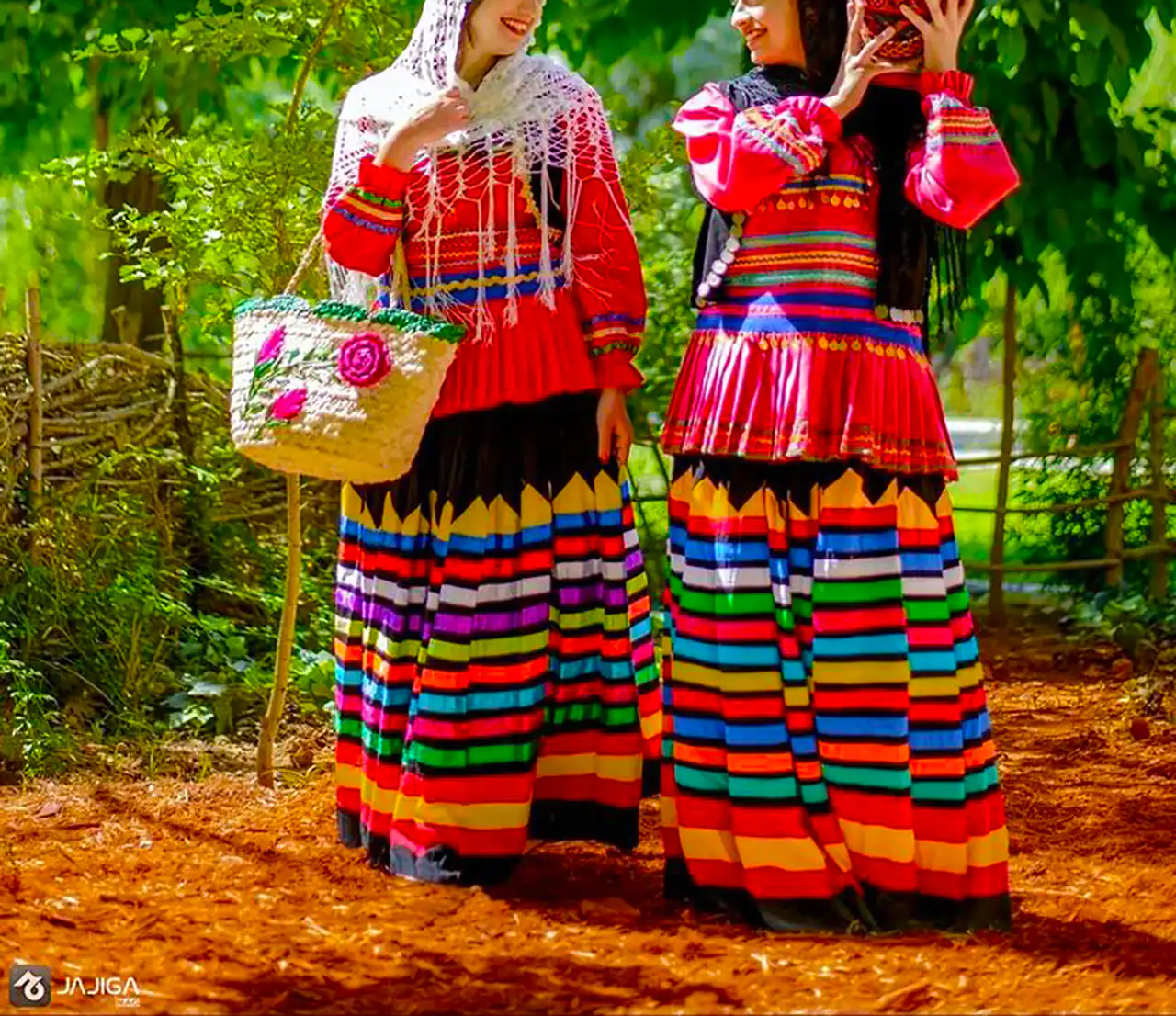 لباس محلی زنانه گیلکی شیک