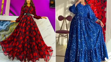 ماکسی گلدار شیک