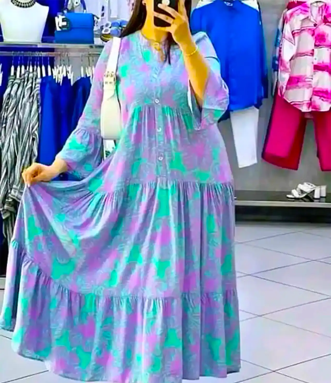 ماکسی گلدار شیک