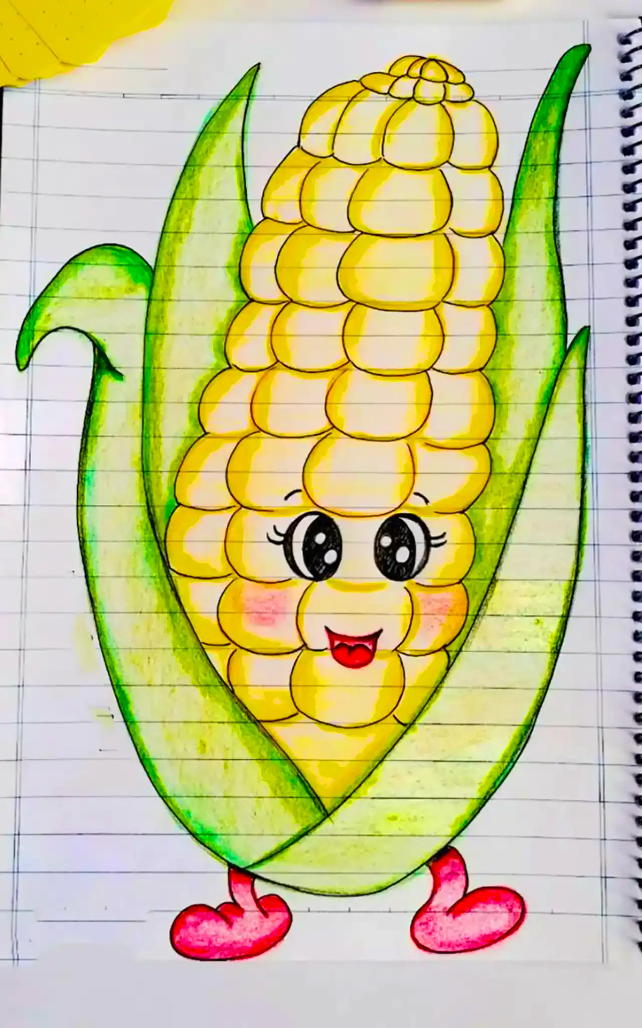 نقاشی دفتر مشق کودک