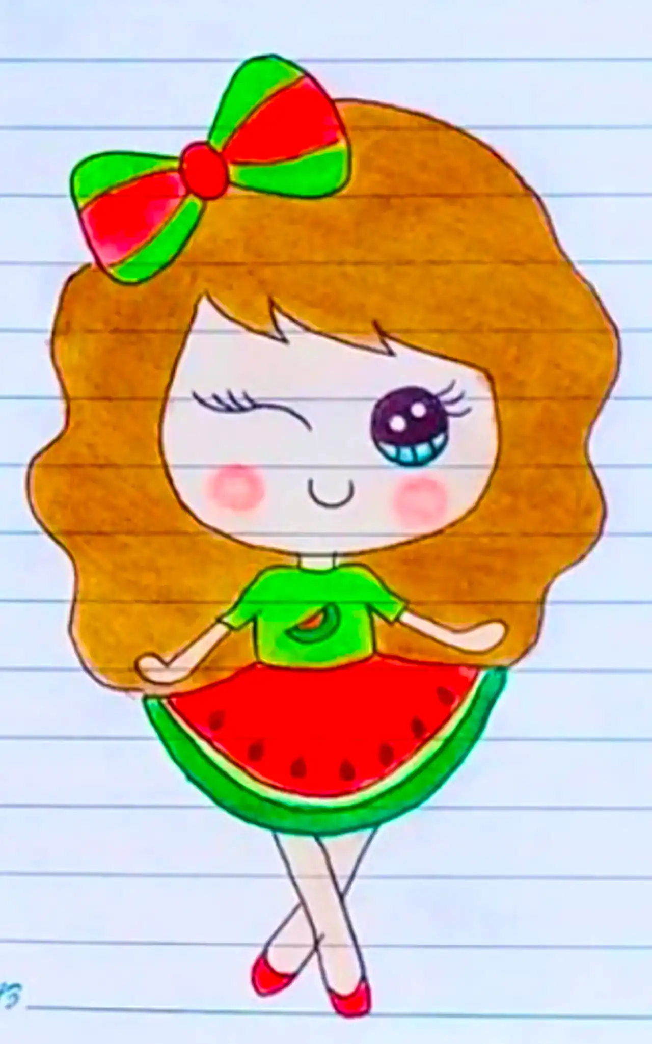 نقاشی دفتر مشق کودک