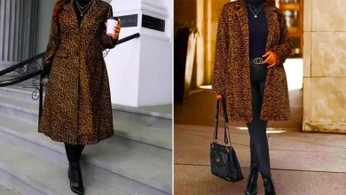 پالتو پلنگی شیک