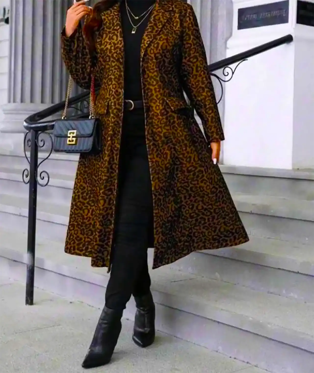 پالتو پلنگی شیک