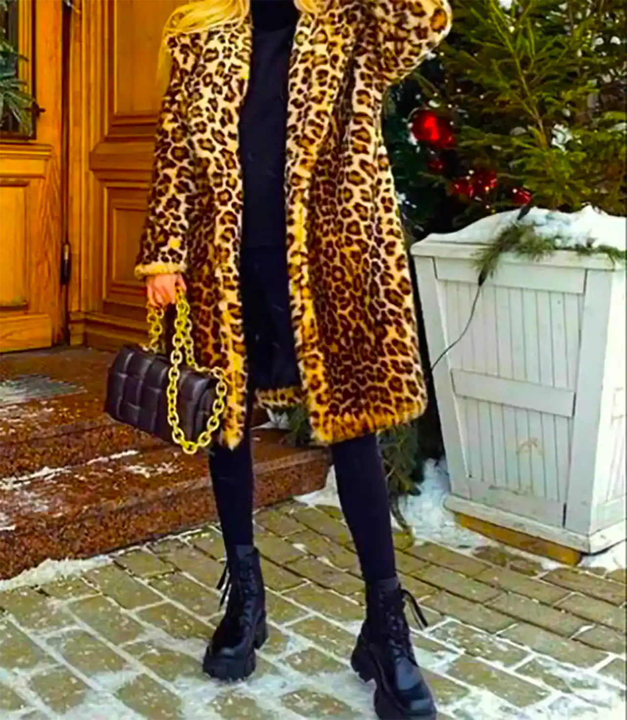 پالتو پلنگی شیک