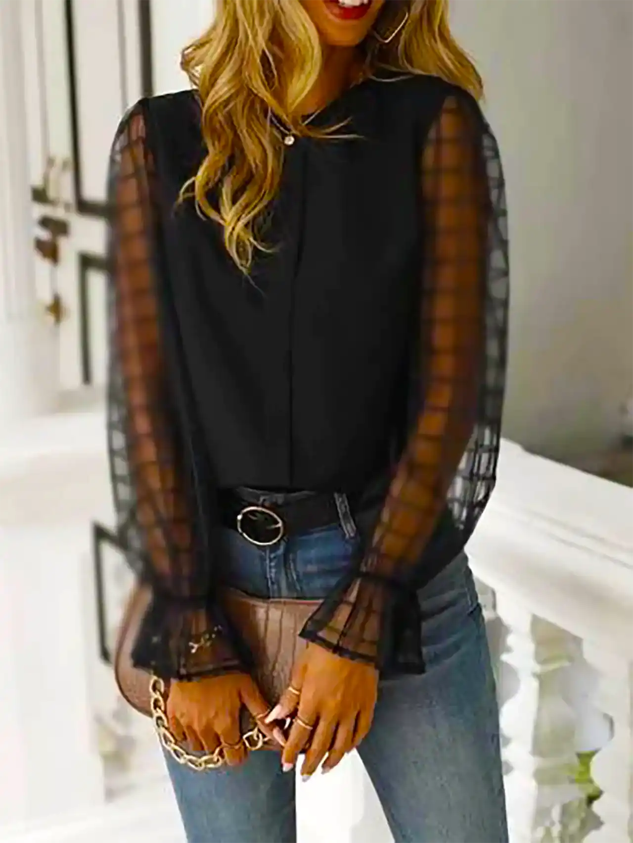 پیراهن مجلسی مشکی زنانه