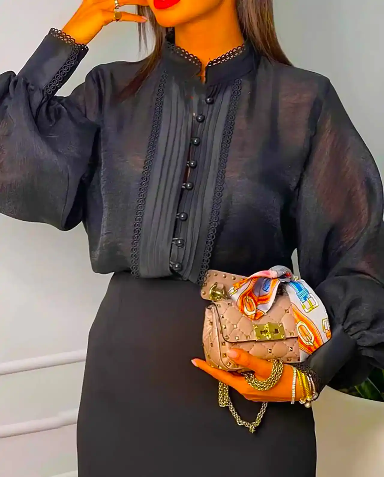 پیراهن مجلسی مشکی زنانه