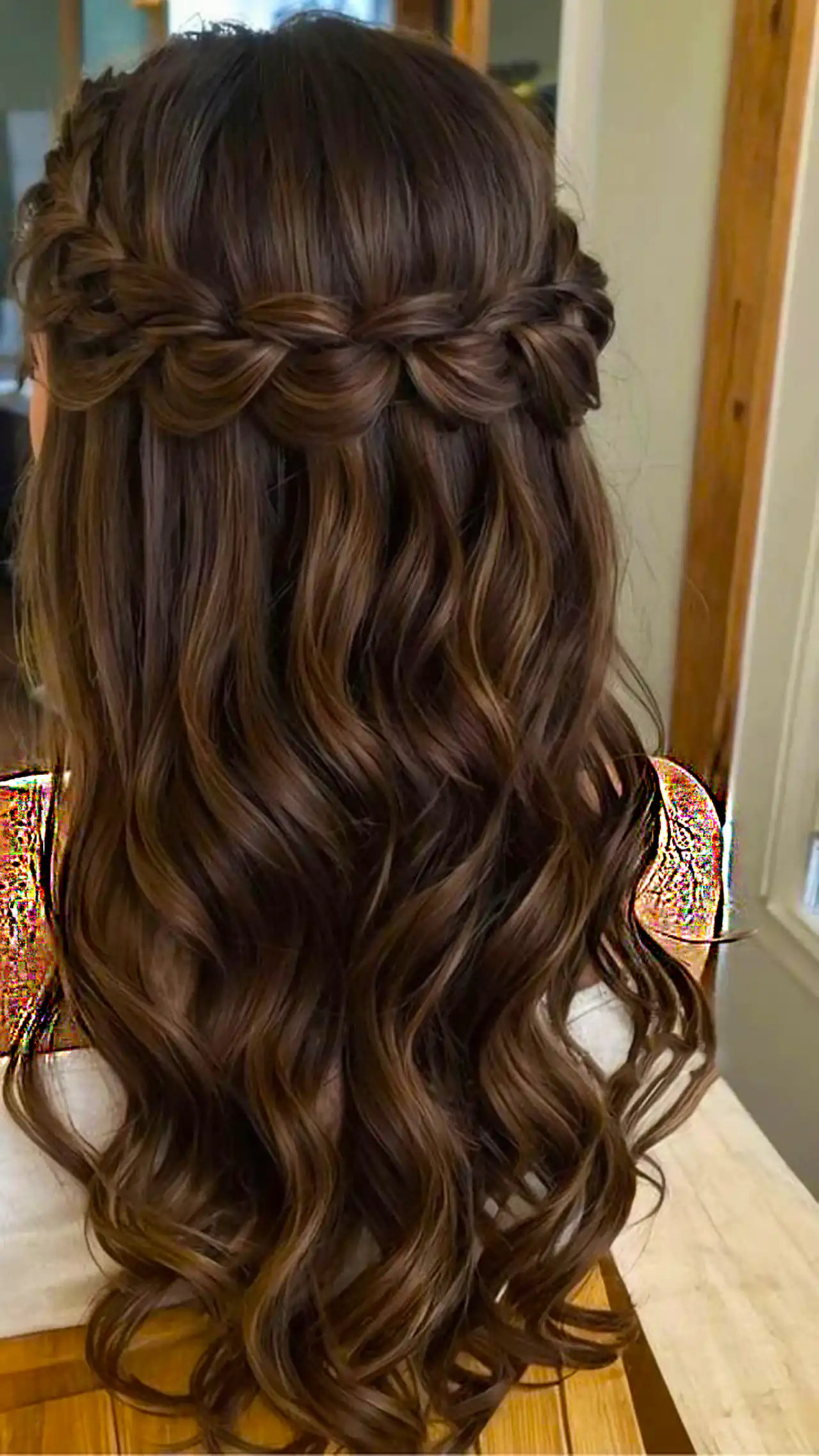 شینیون مو بلند باز