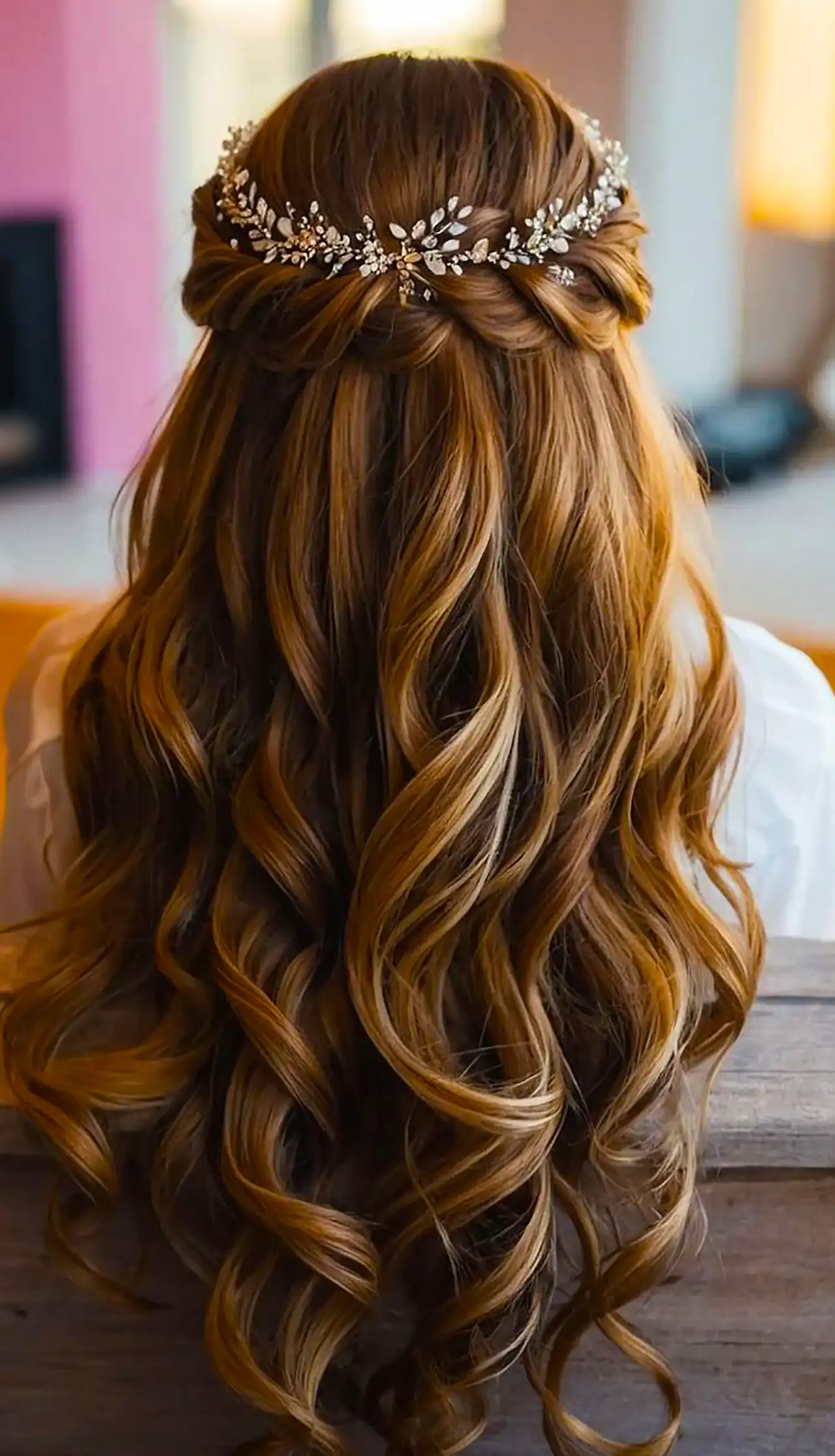 شینیون مو بلند باز