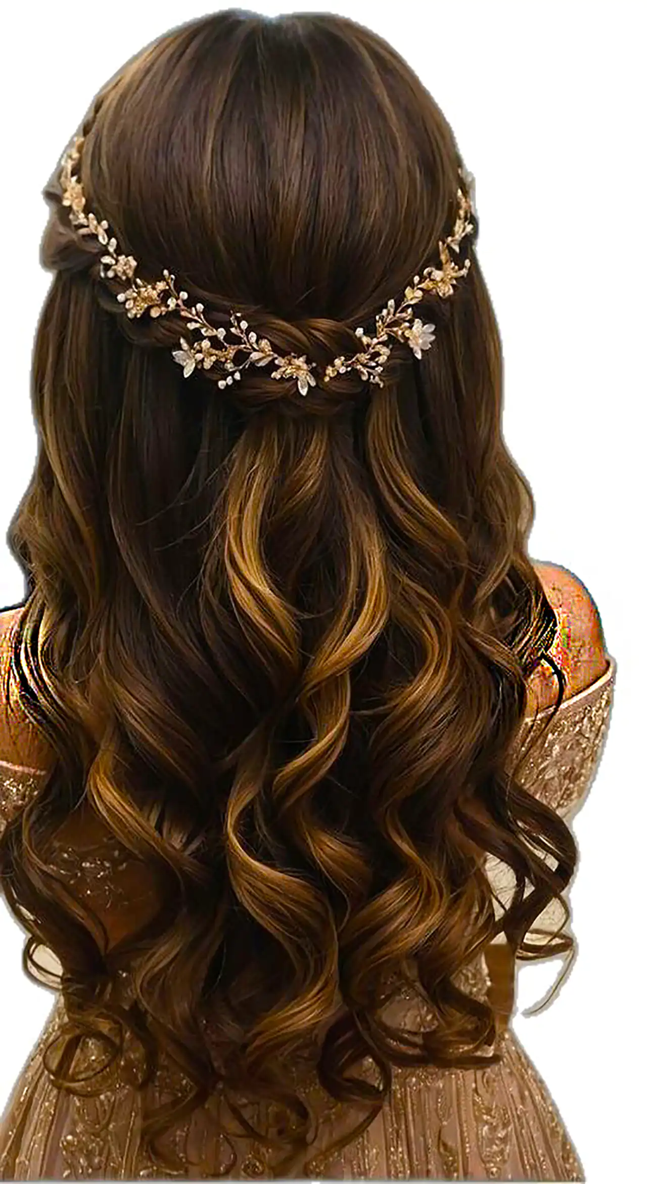 شینیون مو بلند باز