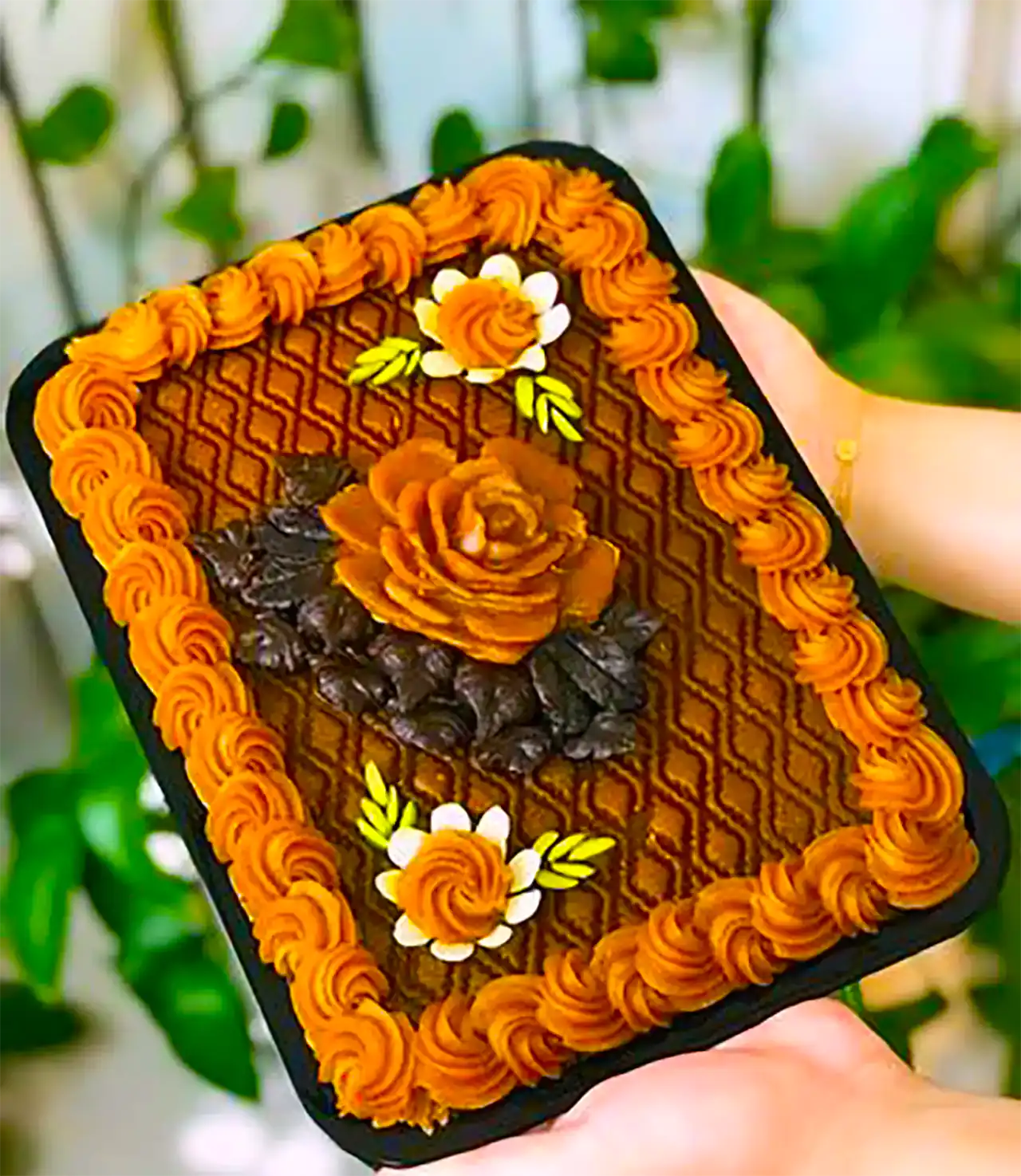 تزئین حلوا مجلسی