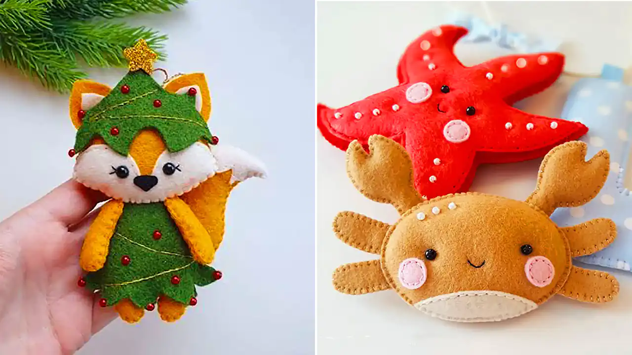 عروسک بند انگشتی نمدی