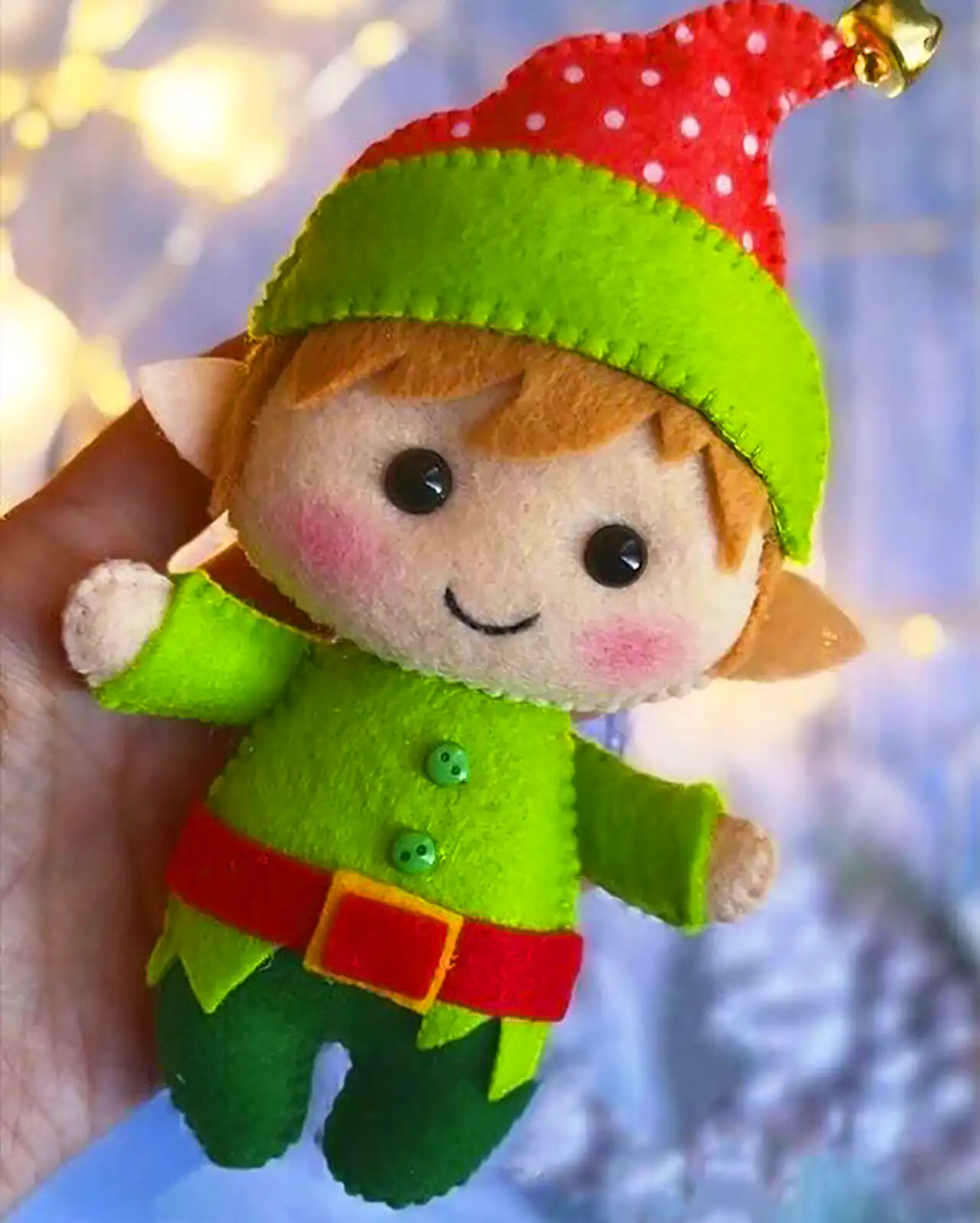 عروسک بند انگشتی نمدی