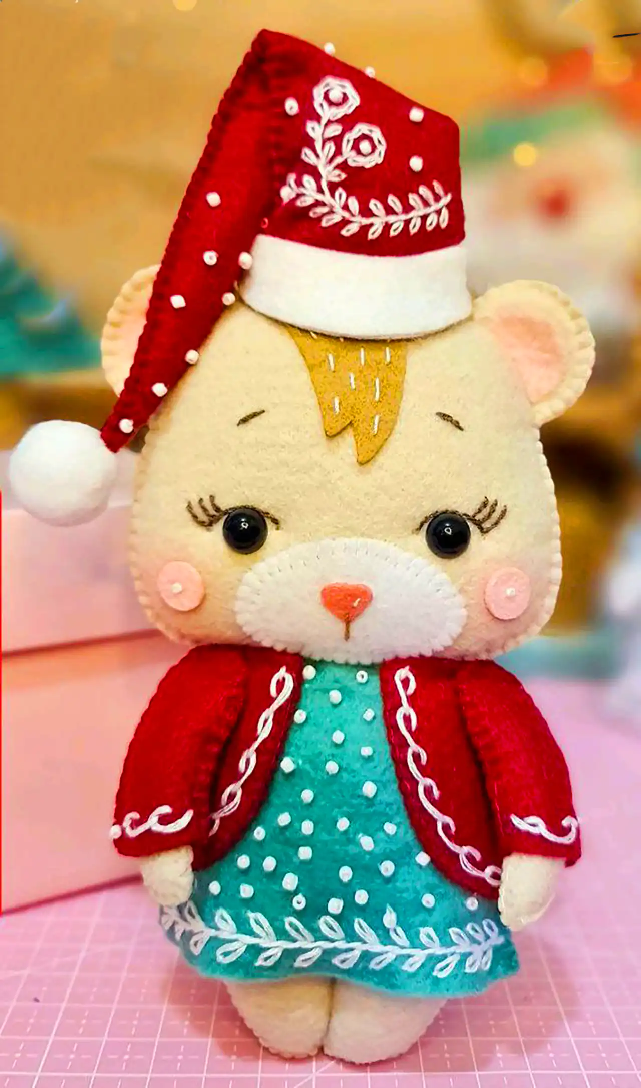 عروسک بند انگشتی نمدی