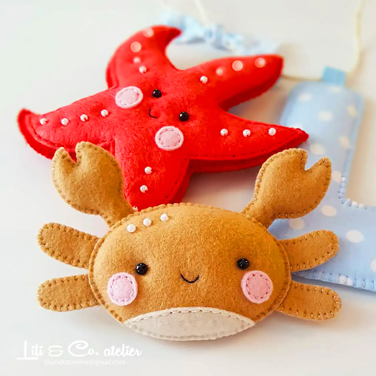 عروسک بند انگشتی نمدی