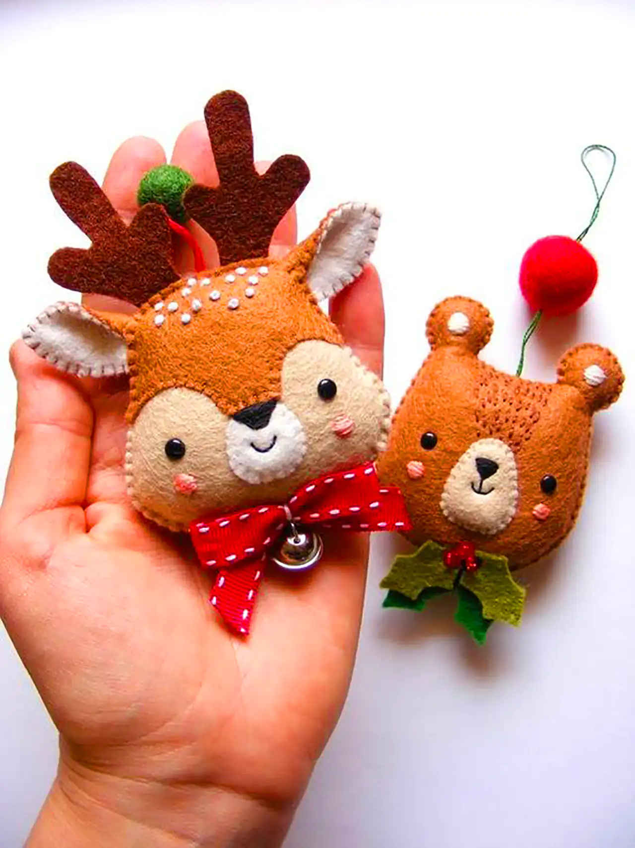 عروسک بند انگشتی نمدی