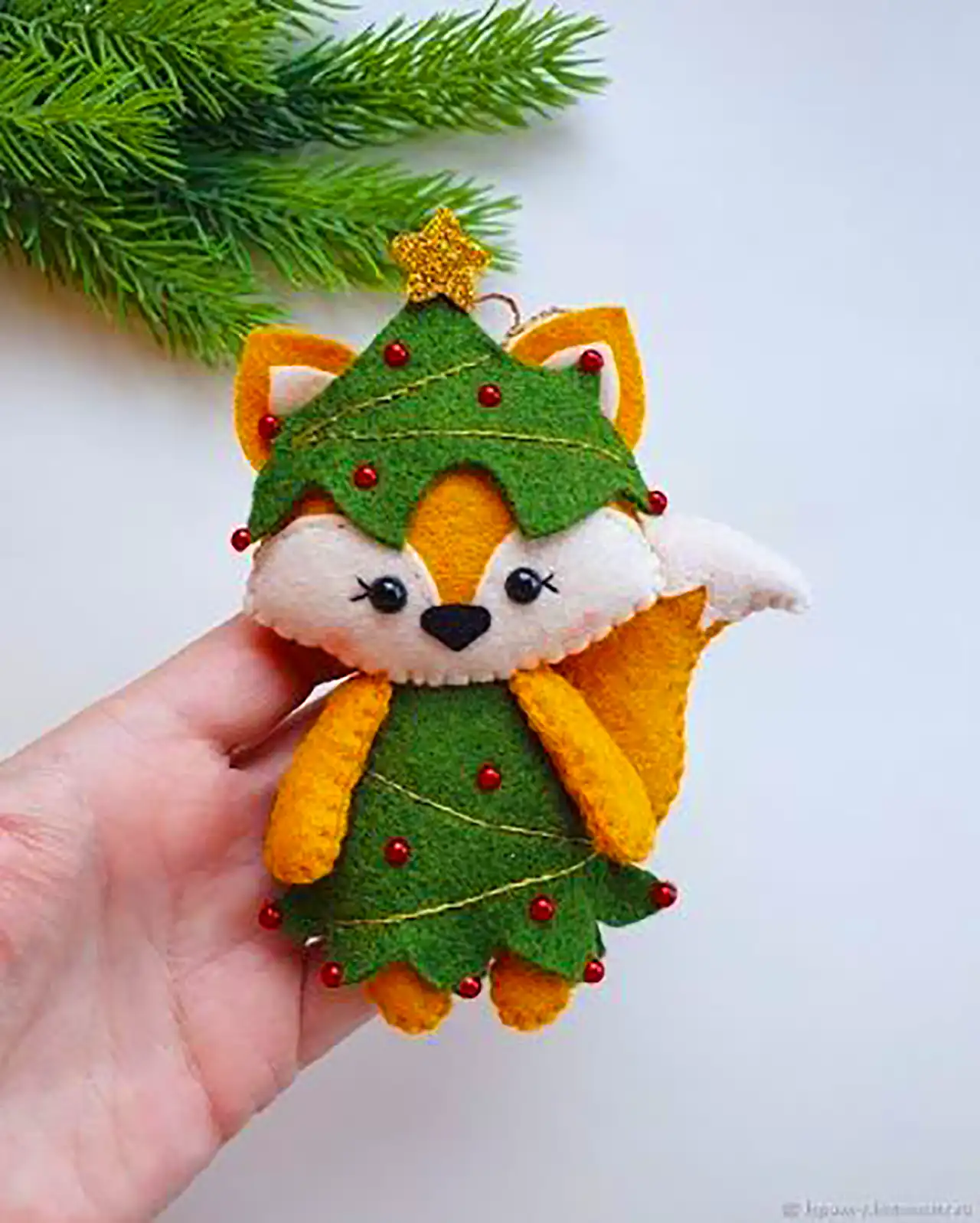 عروسک بند انگشتی نمدی