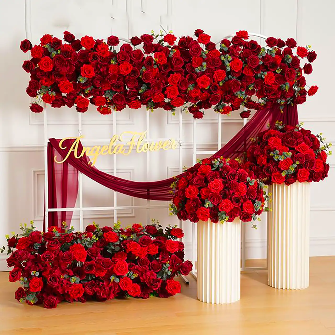 بک دراپ نامزدی قرمز