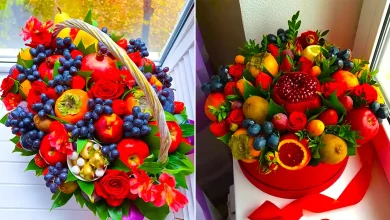 باکس میوه تزیینی یلدا