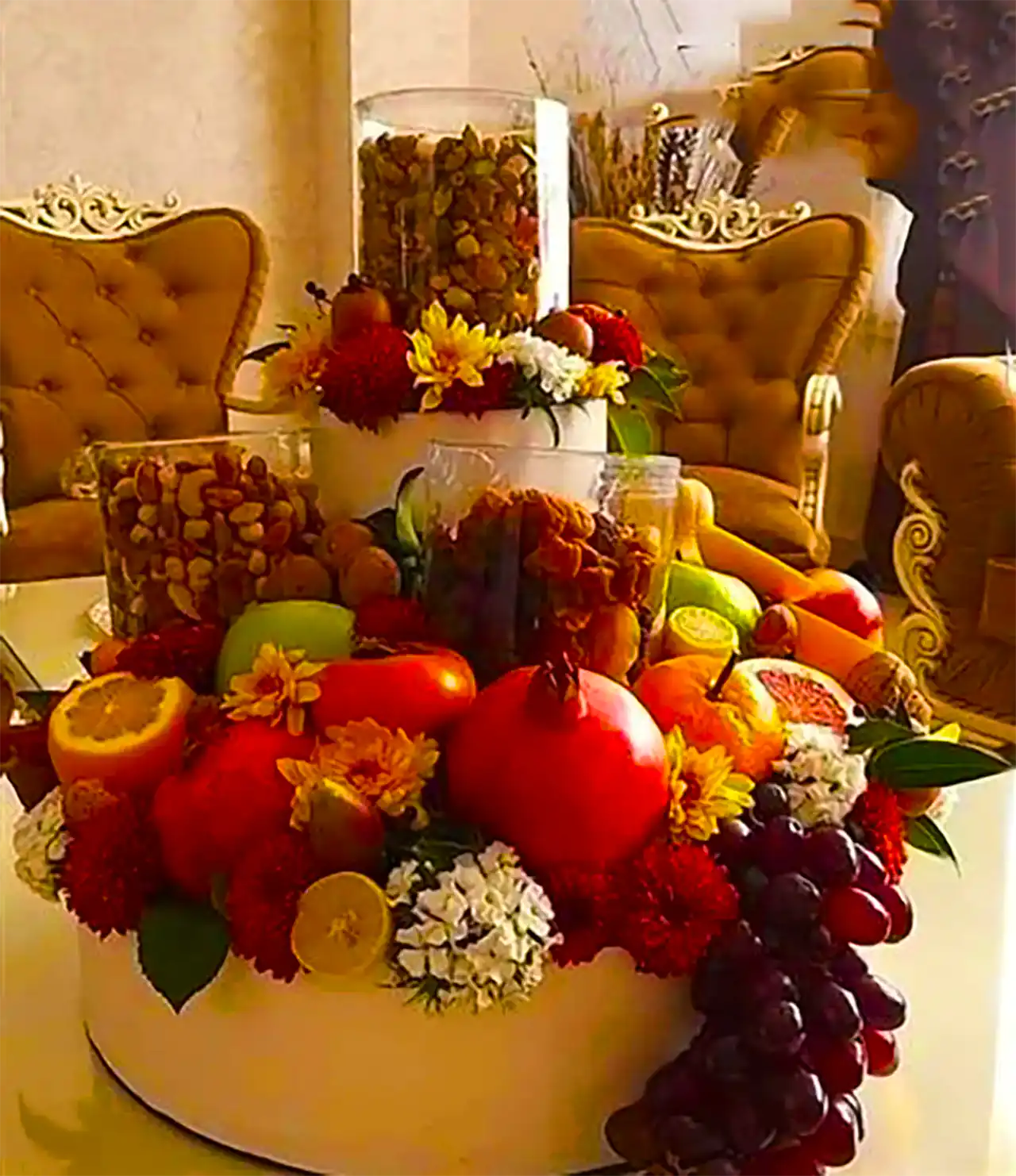 باکس میوه تزیینی یلدا