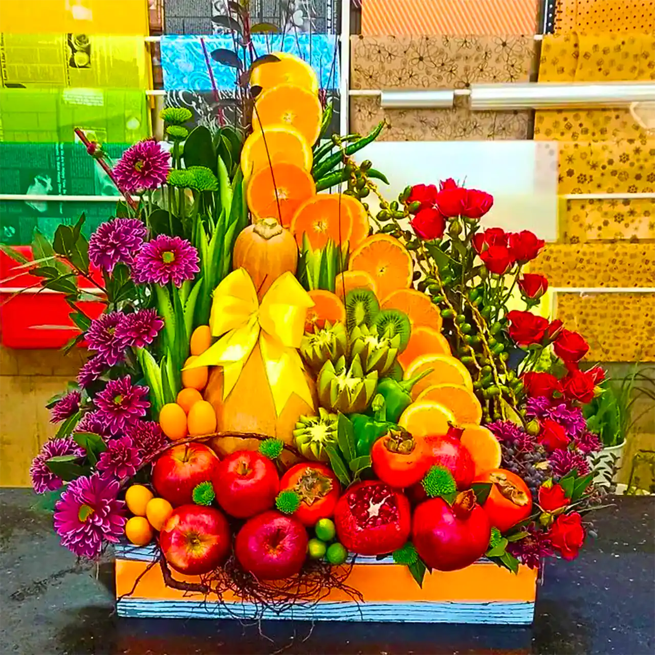 باکس میوه تزیینی یلدا