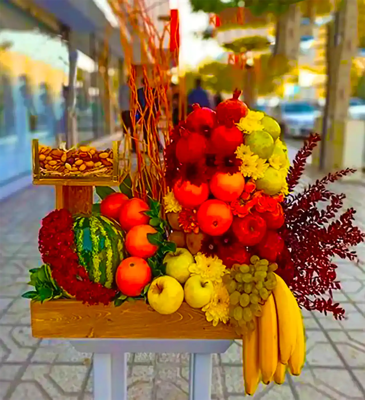 باکس میوه تزیینی یلدا