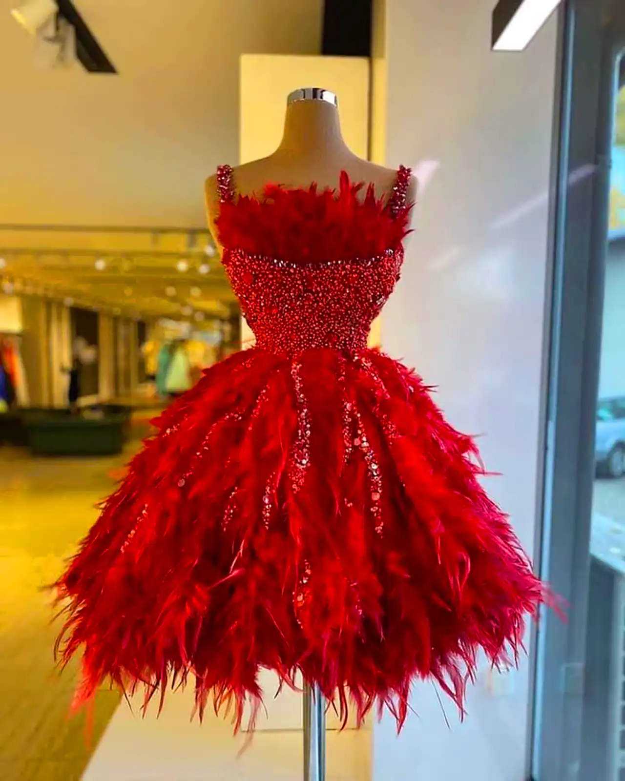 لباس مجلسی کوتاه عروسکی