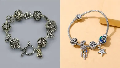 دستبند بنگل نقره ای خاص