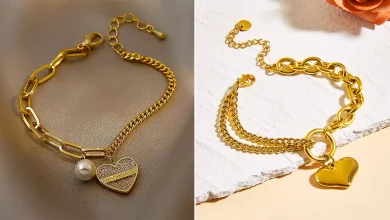 دستبند پینترستی طلا