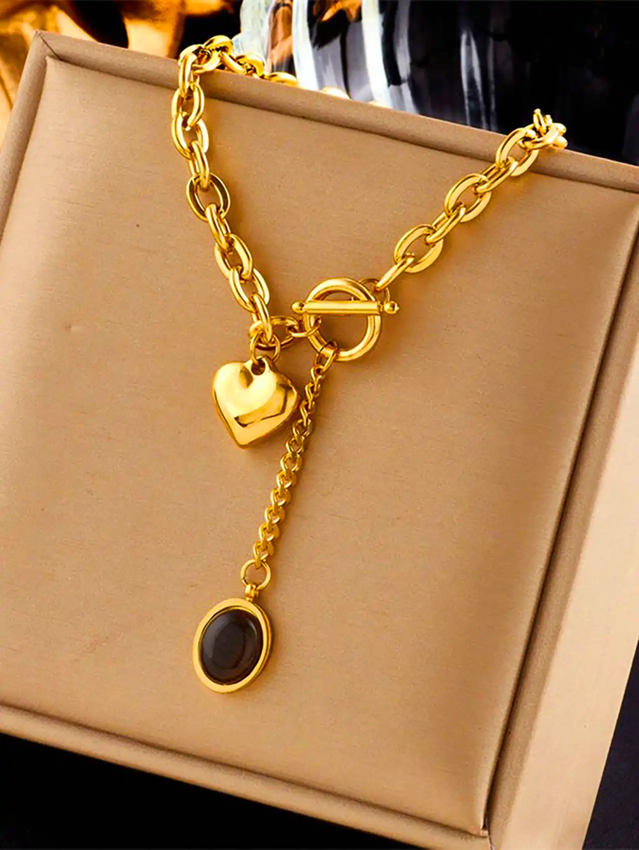 دستبند پینترستی طلا