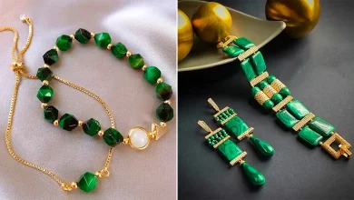 دستبند سنگ زمرد