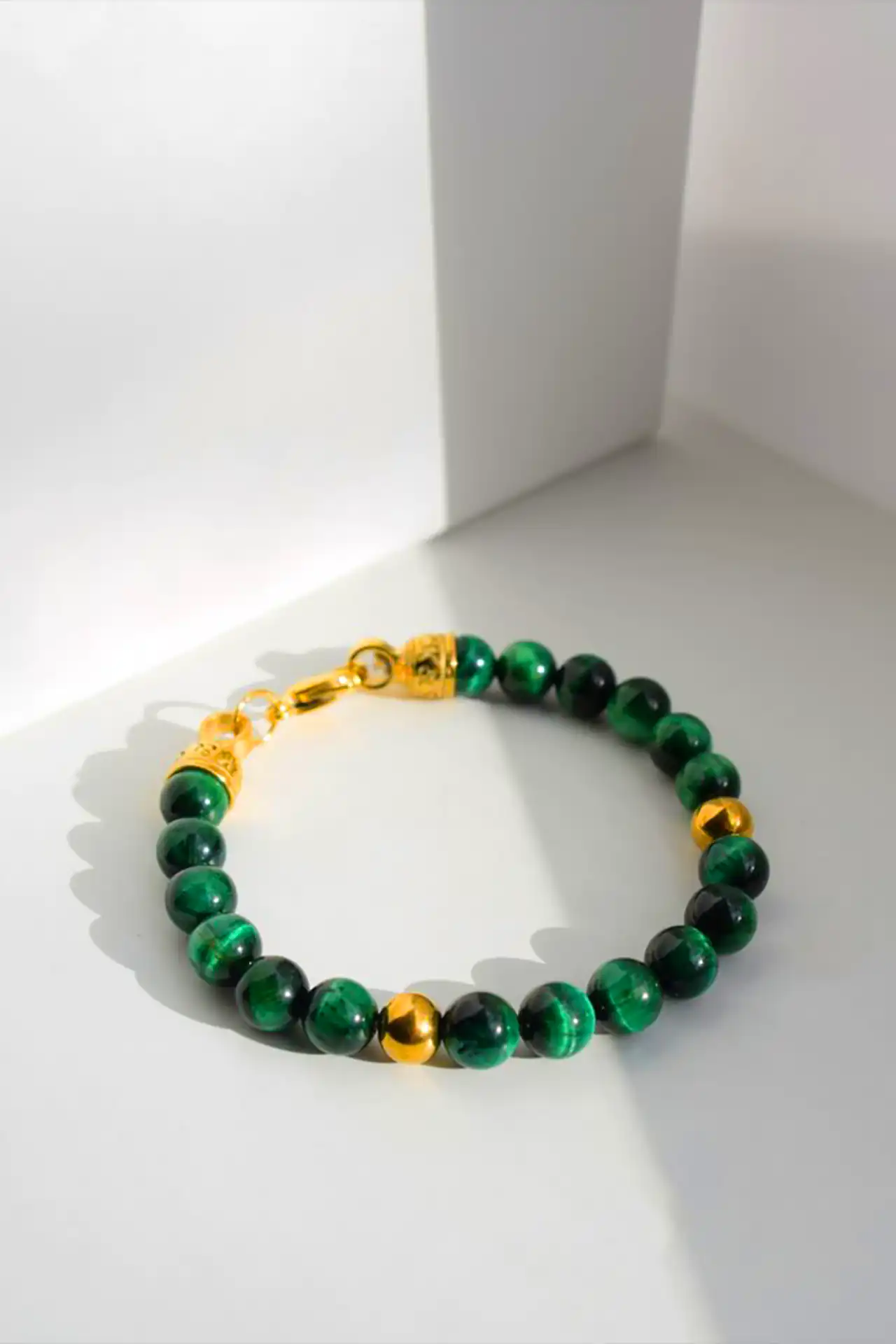 دستبند سنگ زمرد