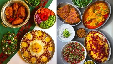 دیزاین برنج با زرشک