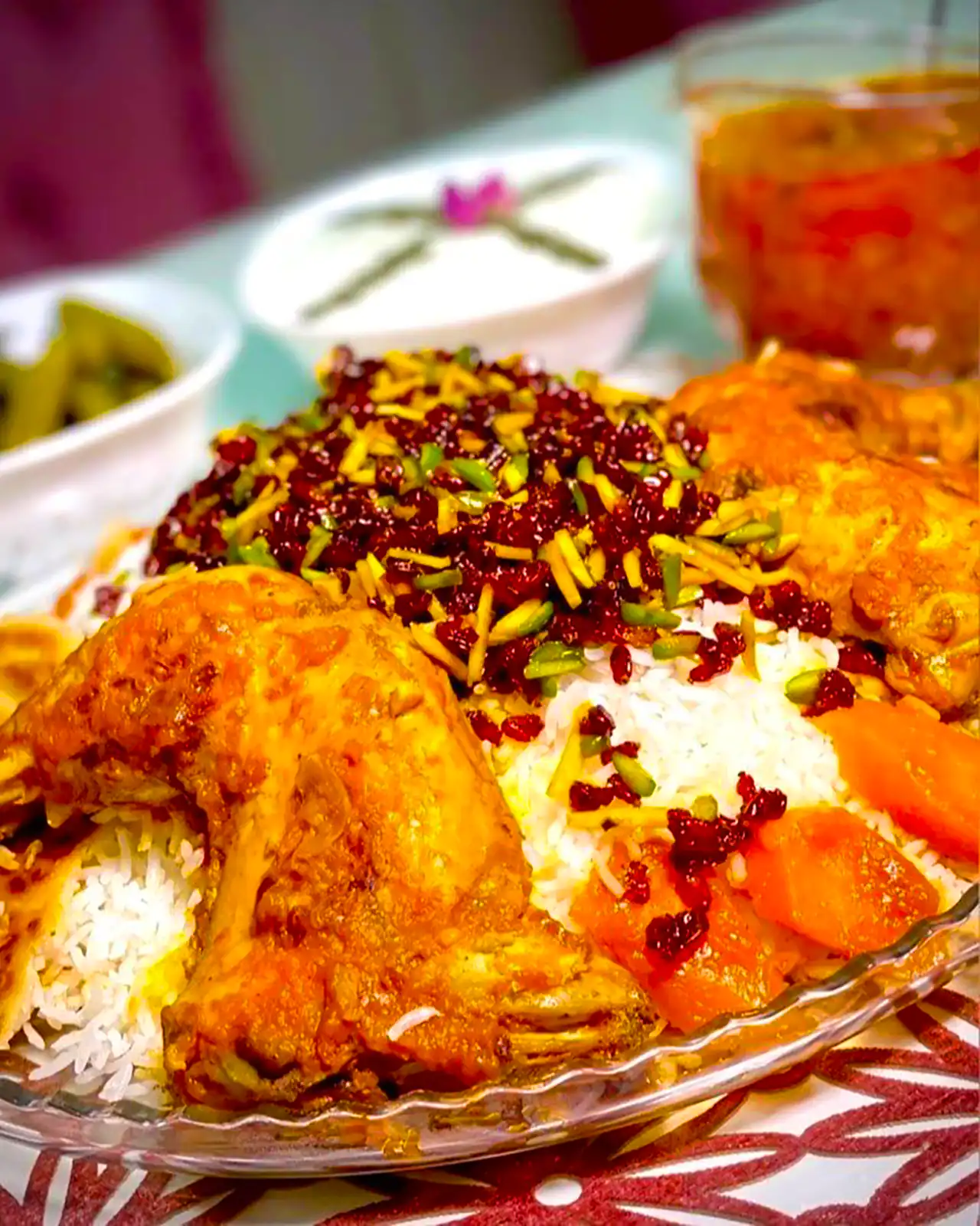 دیزاین برنج با زرشک